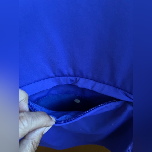 Lululemon Best Pace - half zip - lazurite blue/purple -8 - Picture 7 of 14